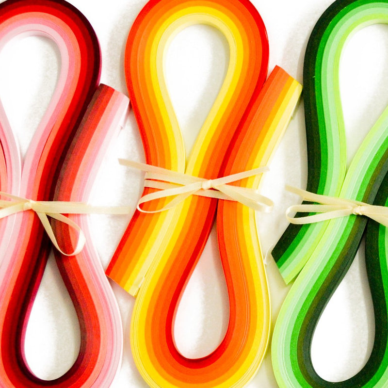 JUYA Multi-Color Quilling Strips Set 720 Strips 36 Colors 54cm Length/Strip Paper Width 3mm - NewNest Australia