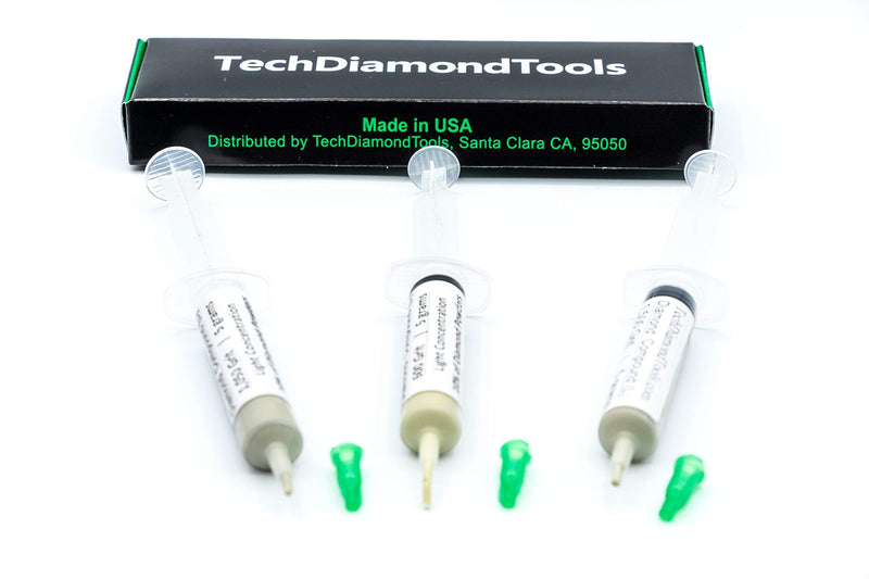 TechDiamondTools Kit of 3 Diamond Lapping Paste Polishing Compound 600 1050 1500 Grit Lapidary Paste for Rock Glass Metal Jewelry Resin Marble with 10% of Diamond Powder USA Made 1500 1050 600 grit - NewNest Australia
