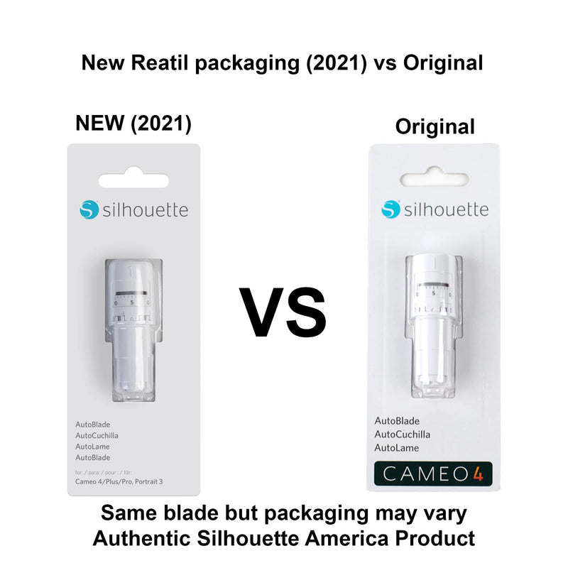 Silhouette AutoBlade New Design- Pack of 3 Blades for Use with Cameo 4 with 50 Bonus Designs - NewNest Australia