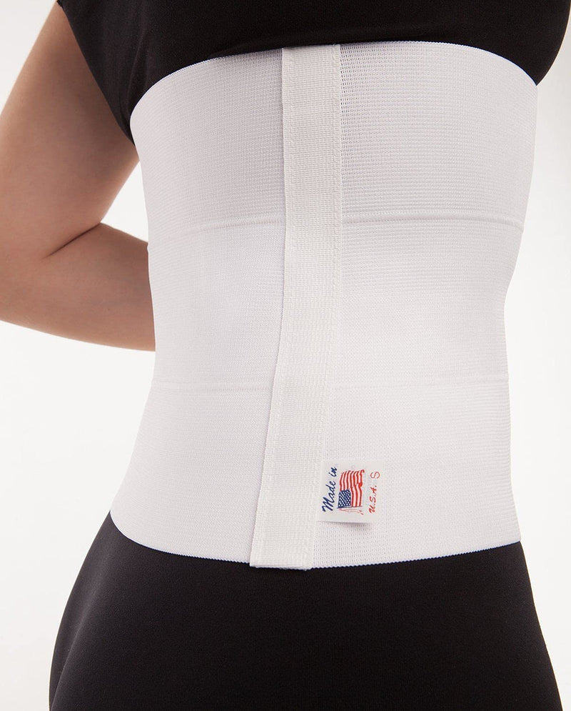 ITA-MED 9” Abdominal Support Binder For Men & Women, Postpartum Post-Surgical Recovery and Pain Relief Wrap, Unisex Abdomen Navel Umbilical Hernia Support Belt with Body-Shaping Effect, Made In USA X-Large - NewNest Australia