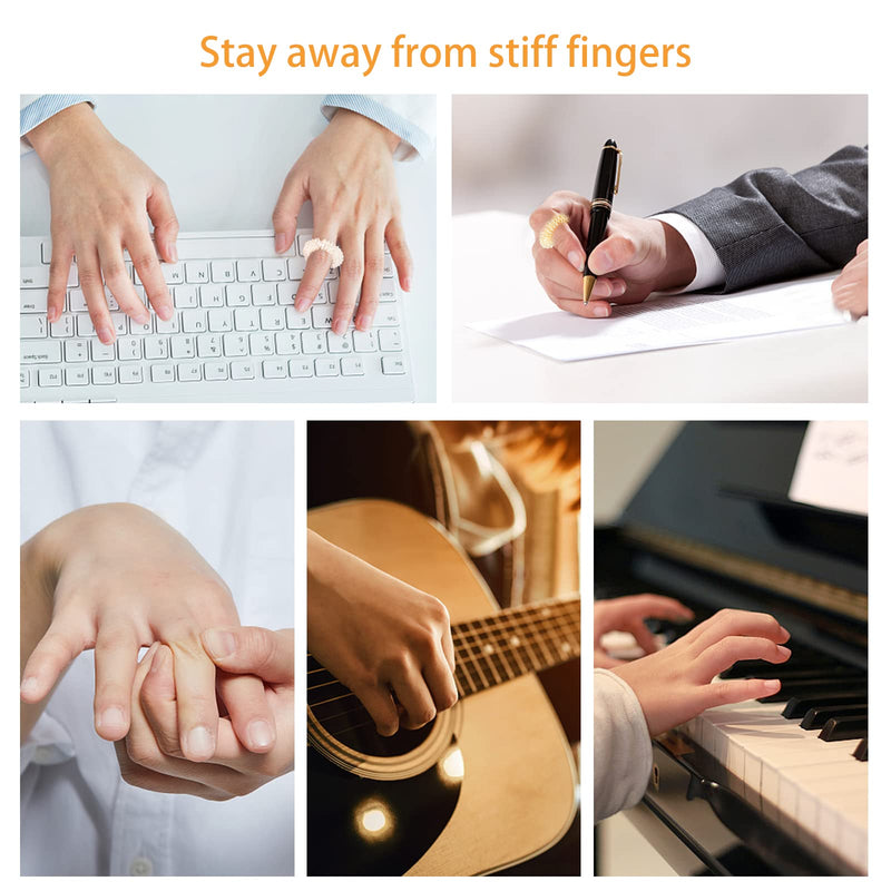 12 Pieces Massage Rings For Fingers, Acupressure Rings Set Acupressure Ring Massage Rings For Finger Wrist, Finger Massage Ring For Teenagers Adults Anxiety Stress Relief Relaxation - NewNest Australia