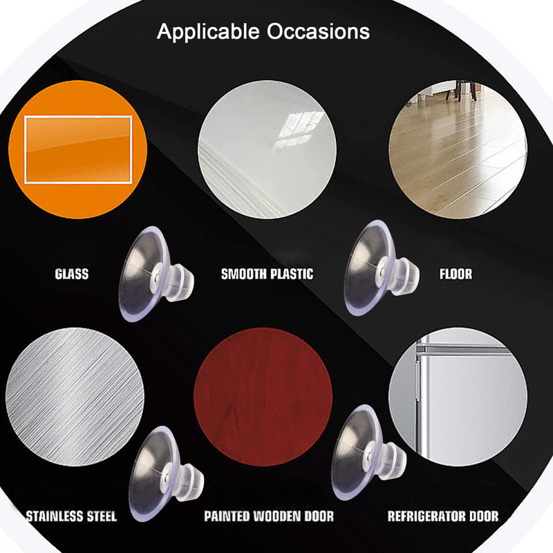 BOYIDEW Anti-Collision Suction Cups Glass Top Table Suction Cups Mini Sucker Hanger Pads 20mm 10Pcs - NewNest Australia