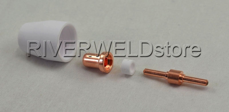 PT31 Plasma Electrode Tip Nozzle Extended Cutting Consumables Accessory Fit CUT-50D CUT50 CT-312 100pcs - NewNest Australia