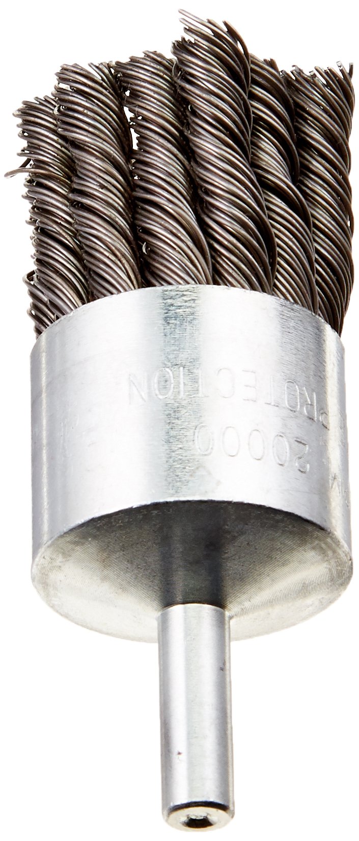 Firepower 1423-2118 Knot Type Crimped Wire End Brush with 1-1/2-Inch Diameter and 1/4-Inch Shank - NewNest Australia