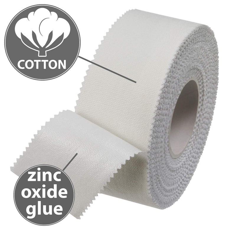 BB Sport Fingertape 2.5cm x 10m Sport Tape Set 1/3 / 6/12 / 24 Rolls Climbing Tape Tape Bandage White Inelastic Joint Sport Tape 3 Rolls - NewNest Australia