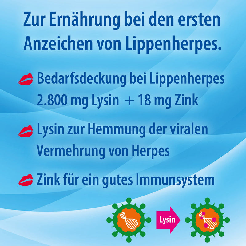 LY ZINK, for nutrition for herpes, lysine + zinc, for long-lasting healthy lips, 15 capsules 15 pieces (pack of 1) - NewNest Australia