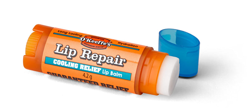 O'Keeffe's Cooling Relief Lip Repair Lip Balm for Dry, Cracked Lips, Stick,, (Pack of 1) 1 - Pack - NewNest Australia