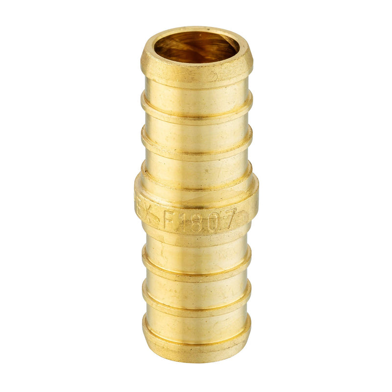 (Pack of 20) EFIELD PEX 3/4 INCH BRASS COUPLINGS CRIMP FITTINGS FOR PEX PIPING(LEAD FREE)-20PCS - NewNest Australia
