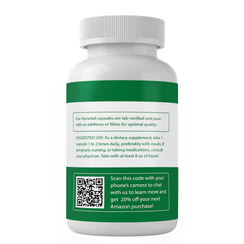 Pure Original Ingredients Horsetail, (100 Capsules) Always Pure, No Additives or Fillers, Lab Verified 100 Capsules - NewNest Australia