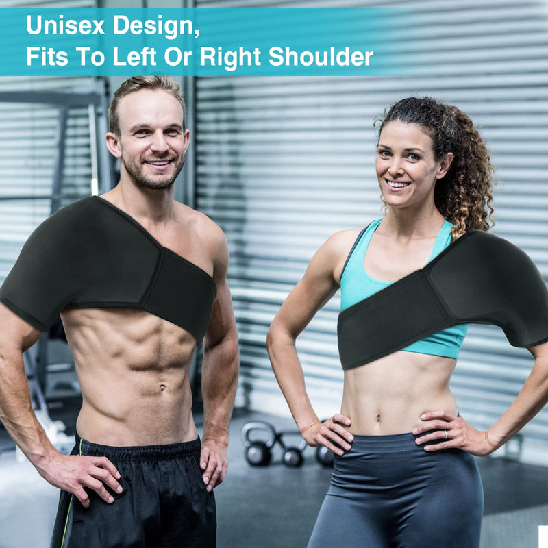 Tolaccea Shoulder Ice Pack Rotator Cuff Cold Therapy, Reusable Shoulder Ice Pack Wrap Gel Cold Pack for Injuries, Hot & Cold Compress for Shoulder Pain Relief, Tendonitis, Bursitis - NewNest Australia