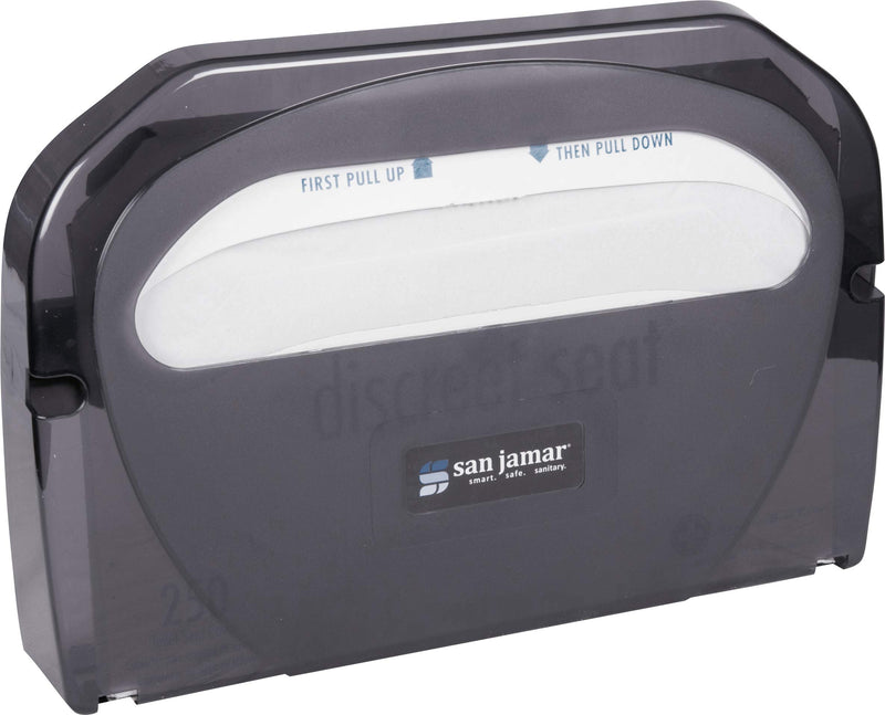 San Jamar TS510TBK Toilet Seat Cover Dispenser, Black Pearl - NewNest Australia