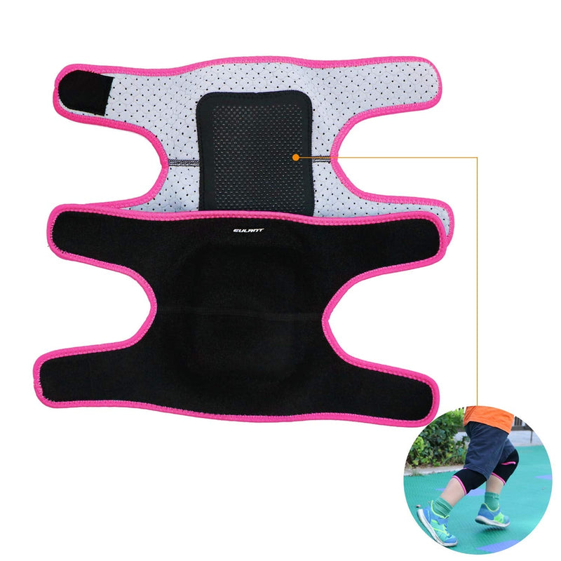 Sborter Adjustable Soft Elbow Pads and Knee Pads for Kids, Child Protective Pad Sets for Bicycle Roller Skating Basketball Football Volleyball Dancing Kneeling Rose M - NewNest Australia