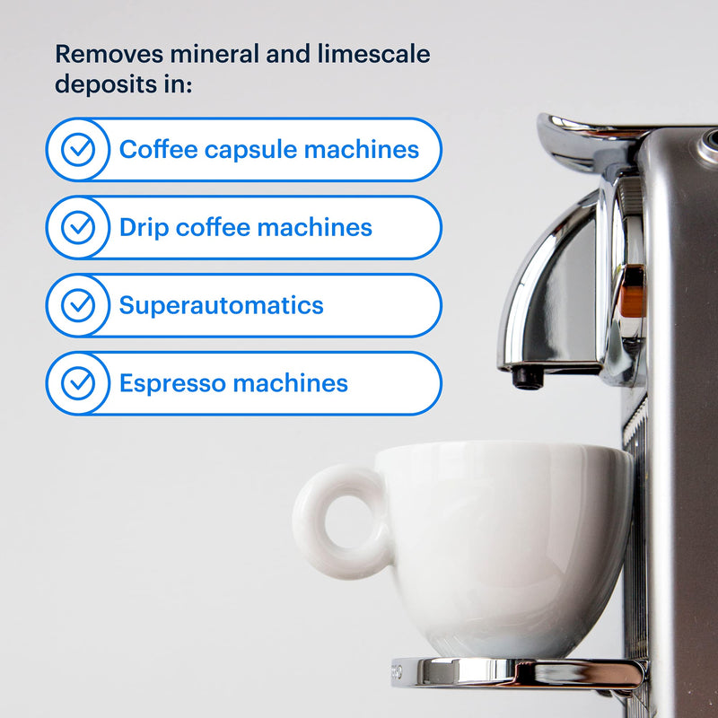 Keurig Compatible Descaling Solution & Keurig Cleaner (2 Uses) Works w/ Keurig Filter, Nespresso Descaling Kit, Breville, Coffee Pot Cleaner & Espresso Machines, Keurig Descaler / Keurig Accessories 1 Pack - NewNest Australia