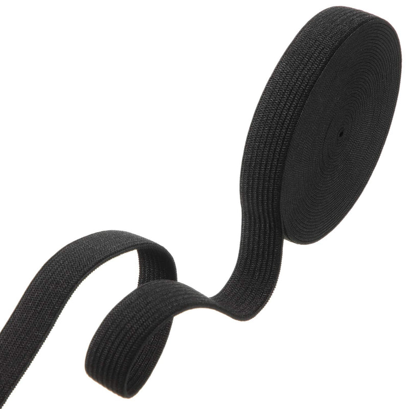 Elastic Spool (0.6 Inch x 5 Yard, Black) 0.6 Inch x 5 Yard - NewNest Australia