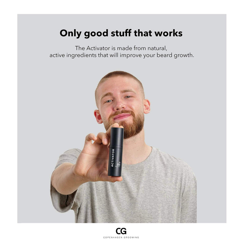 Copenhagen Grooming The Activator (30ml) - Beard growth oil for men - grow a fuller, stronger beard - contains serum oil for complete beard growth 30.00 ml (pack of 1) - NewNest Australia