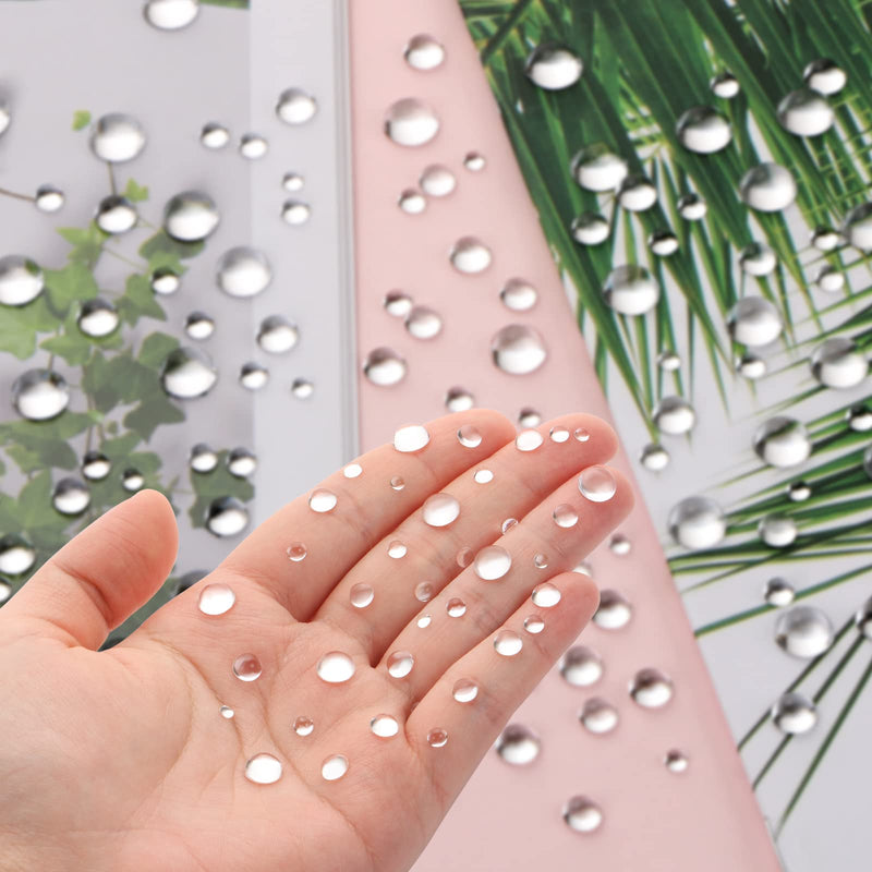 700 Pieces Clear Water Dewdrop Embellishments, CCOZN Card Making Supplies Clear Beads Water Droplets Waterdrop Resin Beads for DIY Scrapbooking Crafts Paper Decor Phone Case Craft - NewNest Australia
