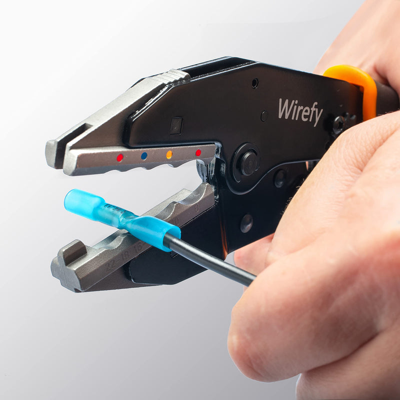 Wirefy Crimping Die for Heat Shrink Butt Connectors - 22-8 AWG A1 - For Heat Shrink Butt Connectors - NewNest Australia