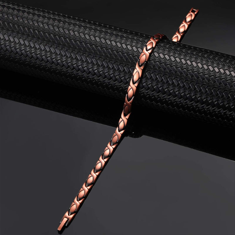 Copper Bracelet Anklet for Women 10.0 inches Adjustable Ankle Bracelet - NewNest Australia