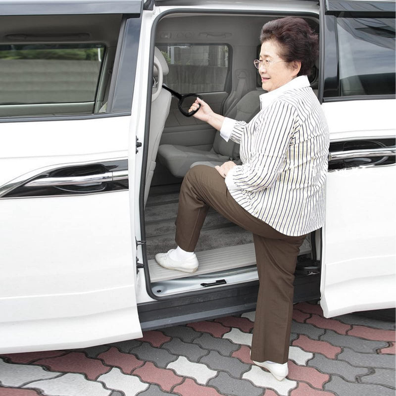 Adjustable Standing Aid Car Grab Handle Aid Safety Handle Vehicle Support Portable Detachable Nylon Grip Handle Car Assist Device for Elderly Disabled Pregnant - NewNest Australia