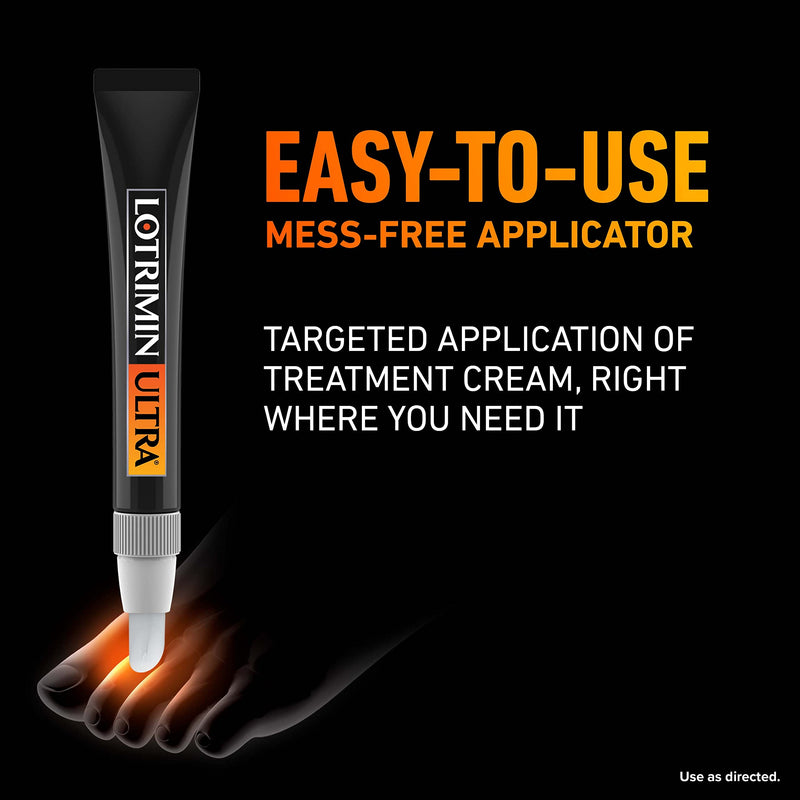 Lotrimin Ultra with New No Touch Applicator, a 1 Week Athlete's Foot Treatment Cream. Prescription Strength Butenafine Hydrochloride 1%, Cures Most Athlete’s Foot Between Toes, 0.7 Ounce (20 Grams) - NewNest Australia