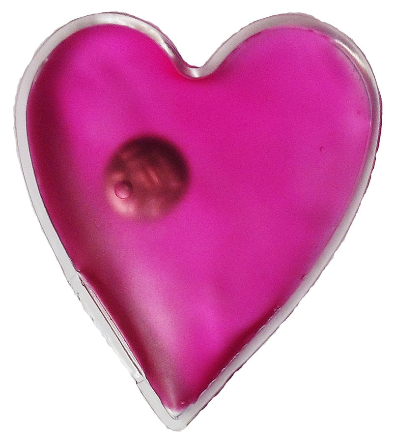 Filfia hand warmer heart shape, 6 pocket warmers for warm hands in winter, pocket pillow, reusable heat pad red, green, turquoise, pink, yellow, orange - NewNest Australia