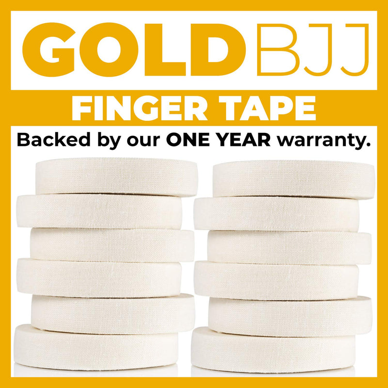 Gold BJJ Jiu Jitsu Tape - Strong Athletic Finger Tape, 1/2" x 30' - Protect Fingers and Toes in MMA, Judo, Wrestling, Martial Arts, Rock Climbing 12 - NewNest Australia
