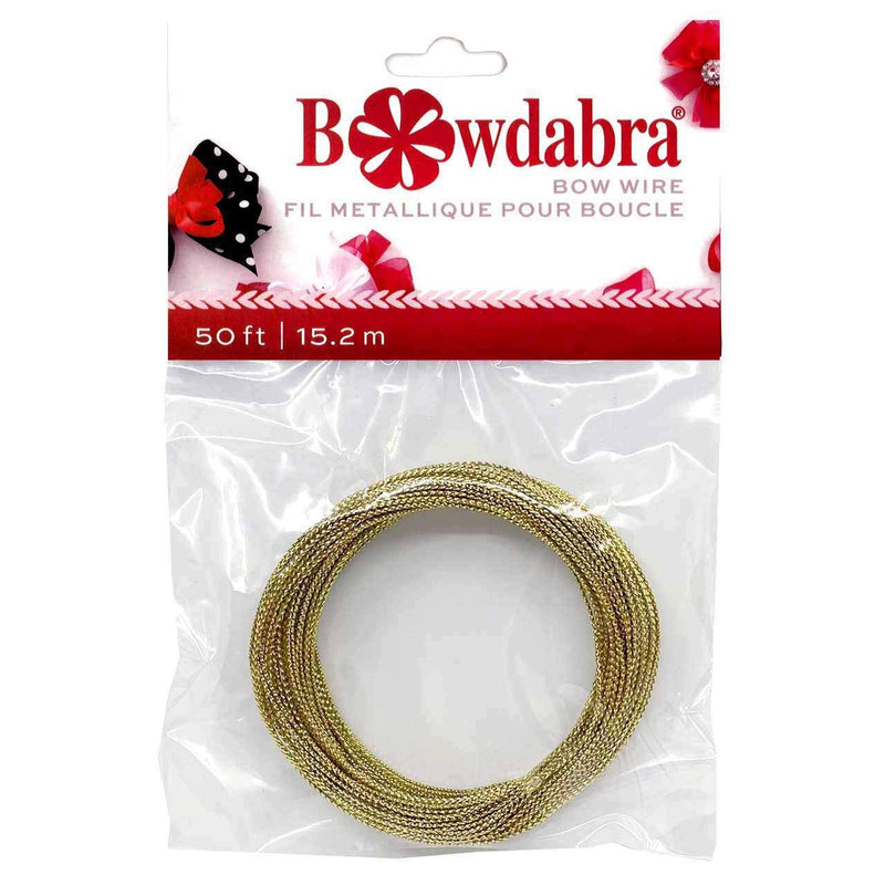 Darice Bowdabra Bow Wire, 4 Pack, 200 Ft, Gold - NewNest Australia