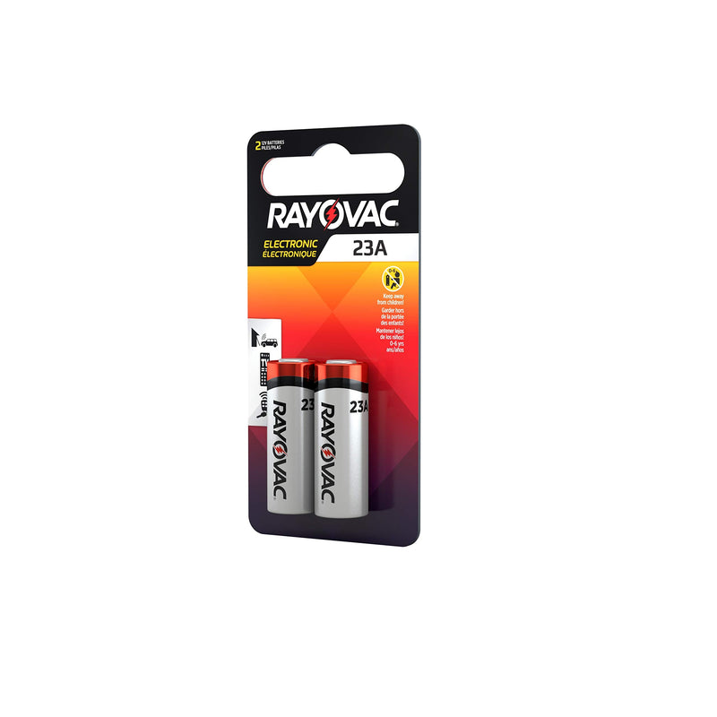 Rayovac 23A Alkaline Batteries, 12V Alkaline Keyless Batteries (2 Battery Count) 2 Count - NewNest Australia