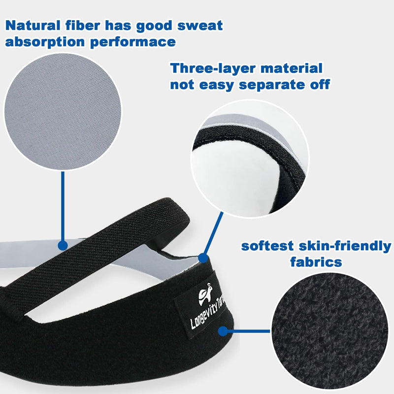 Longevity Turtle 2 Packs CPAP Headgear Replacement Compatible with Dreamwear Nasal Mask Strap, Durable & Soft CPAP Headgear Straps - NewNest Australia