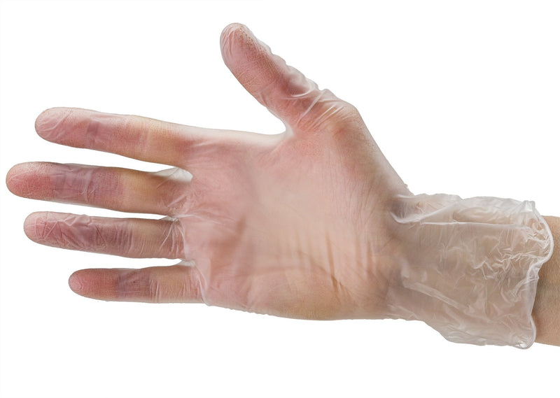 Disposable Vinyl Gloves Small, Non Latex Powder Free 100 Count Clear Small (Pack of 100) - NewNest Australia