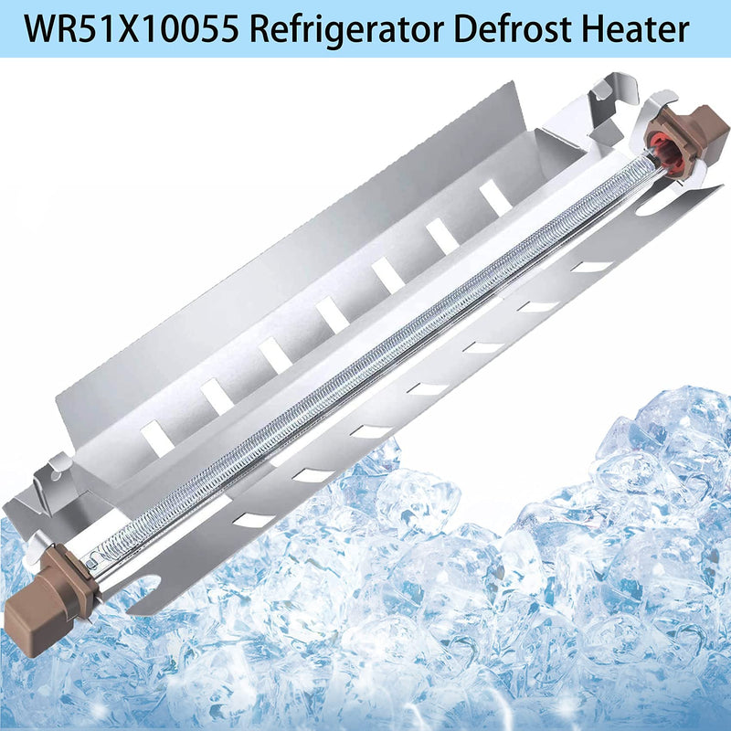 WR51X10055 Refrigerator Defrost Heater Replacements WR55X10025 Refrigerator Temperature Sensor WR50X10068 Defrost Thermostat Compatible with general Electric Hotpoint Refrigerators Replaces WR51X10030 1 - NewNest Australia