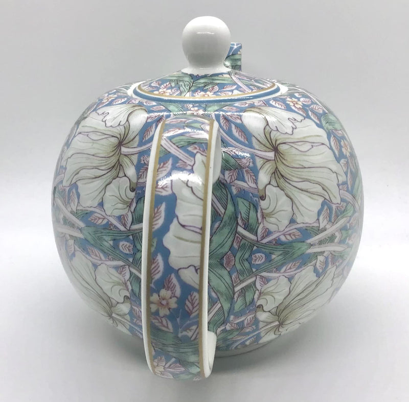 William Morris Pimpernel - Beautiful Floral Fine China Teapot LP94407-4 Cup Teapot - NewNest Australia