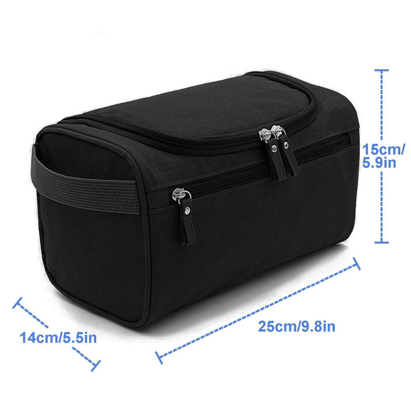 Wash Bag Mens,AOBETAK Large Hanging Waterproof Toiletry Bag with Mesh and Zip Compartment,Overnight Gym Shaving Travel toiletries Set kit for Men Women Ladies Gents Girls - NewNest Australia