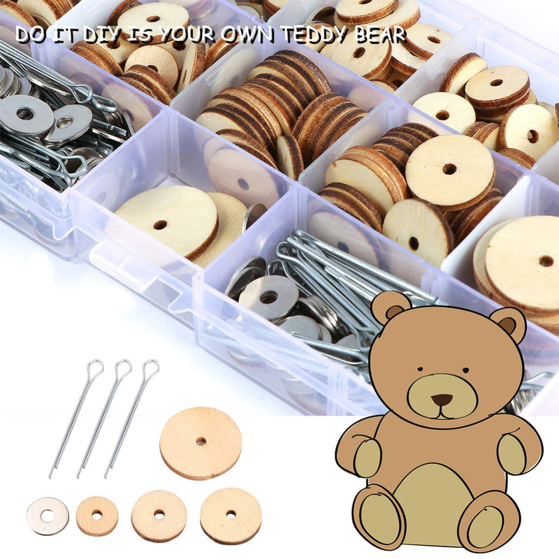 ARTIBETTER Doll Joints Doll Accessories for Teddy Bear Toys Doll Making Joints Doll DIY Material Scrapbook Crafts Doll Making Movable Joints - NewNest Australia