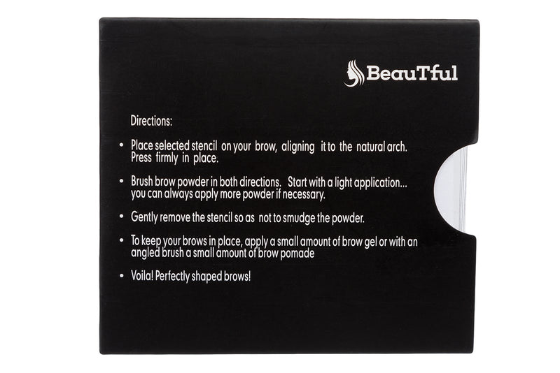 eyebrow stencil with technic beauty makeup set - NewNest Australia