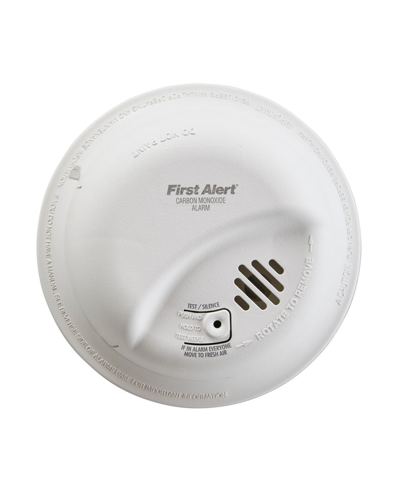 FIRST ALERT BRK CO5120BN Hardwired Carbon Monoxide (CO) Detector with Battery Backup , White 1 pack - NewNest Australia