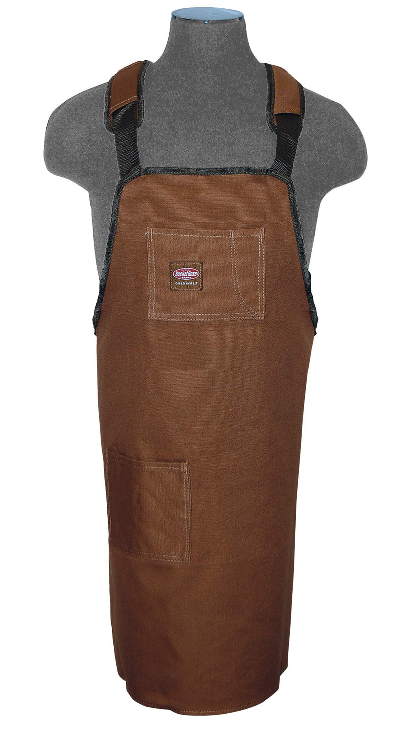 Bucket Boss - Canvas SuperShop Apron, Aprons & Vests (80300), Brown 1-(Pack) - NewNest Australia