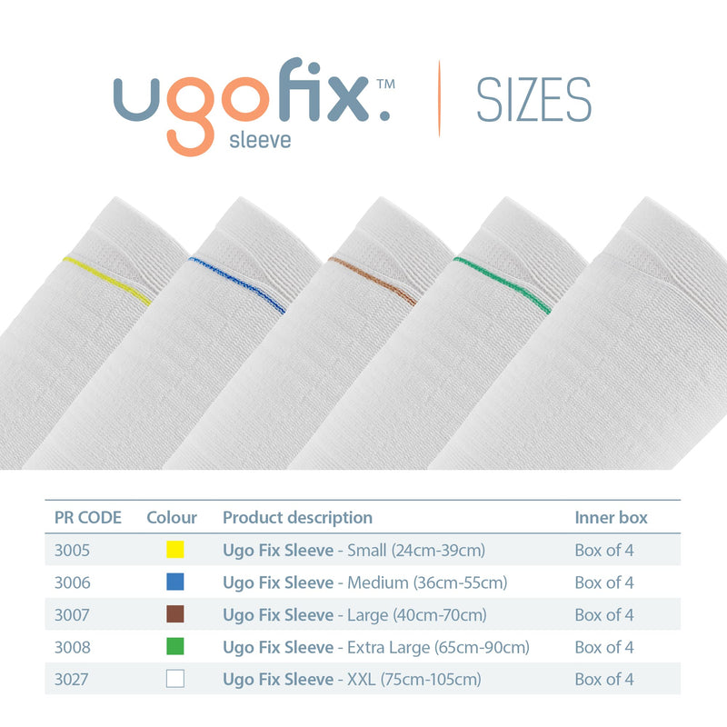 Ugo Fix Sleeve (x4) - Catheter Leg Bag Holder/Catheter Bag Cover, Strong and Durable Fibre Blends with External Seams, Washable and Reusable with Free Laundry Bag (Pack of 4) (Extra Large) Extra Large (Pack of 4) - NewNest Australia
