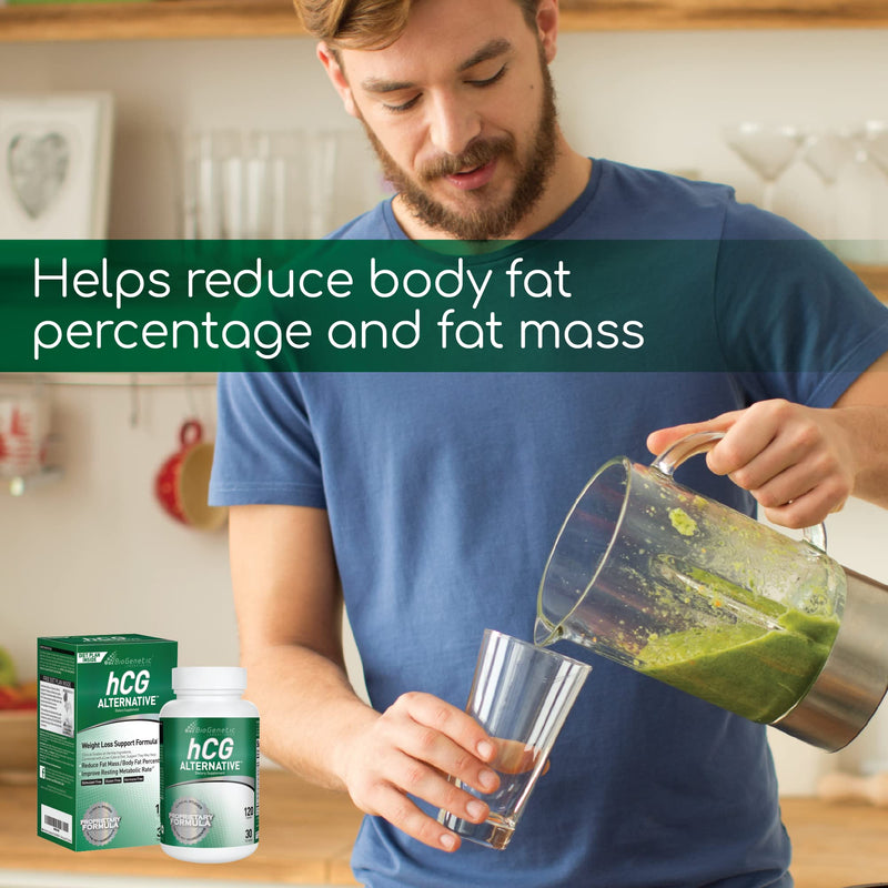 BioGenetic Laboratories hCG Weight Loss Pills and Fat Burner For Men and Women - Boosts Metabolism Supports Healthy Diets - Alternative Formula - 30 Day Supply (120 Capsules per Bottle) - NewNest Australia