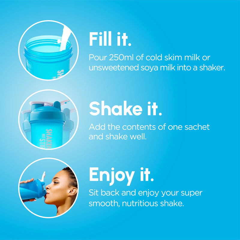 Shake That Weight 10x Diet Shakes - Chocolate - Meal Replacement Plan for Weight Loss - Very Low-Calorie Diet - VLCD - High Protein, High Fibre, Gluten Free, Vegetarian 10 - NewNest Australia