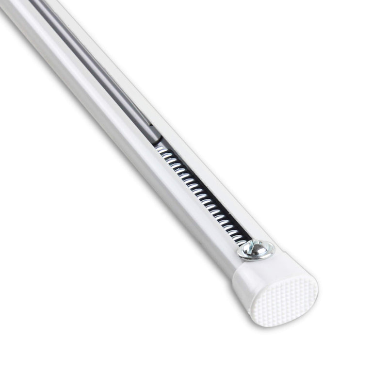 NewNest Australia - Rod Desyne Oval Spring Tension Rod 22"-36", White, 22-36" White,22-36" 22-36" 