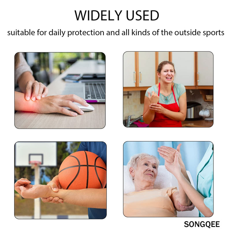 Wrist Thumb Support Splint Brace Hand Straps, Adjustable Sports Finger Guard for Carpal Tunnel Syndrome, Arthritis, Tendonitis, Sprains, Strains, Thumb Immobilizer 1 size fit Left or Right Hand(Pink) - NewNest Australia