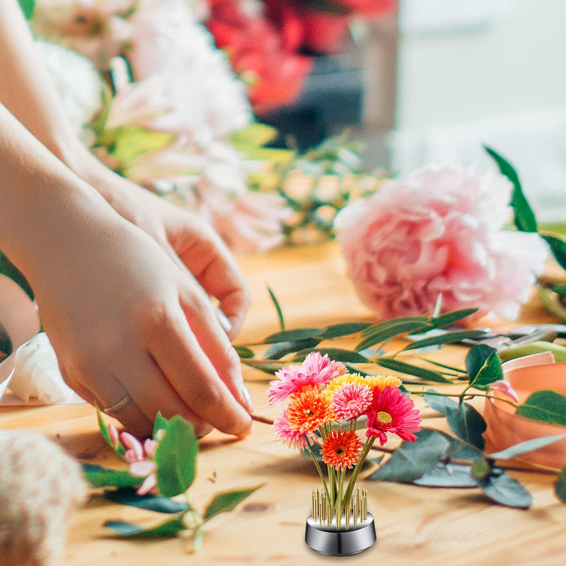 12 Pieces Flower Holder Floral Round Flower Arranger Flower Fixed Flower Pin Holder Tool Floral Arrangement Pin Holder Japanese Flower Holder for Flower Arrangement, Plant Fixation, Plant Decoration - NewNest Australia
