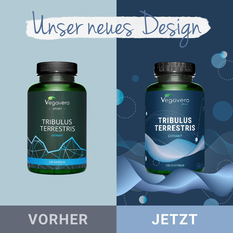 Tribulus Terrestris 600 Mg | 120 Capsules | Highly Dosed Fruit Extract With 91% Saponins Muscle ‚ Testosterone ‚ Energy ‚ Pleasure | No Chemical Additives | Vegan Gelatine From Nature ‚ Vegavero With Free Passion ‚ For You. - NewNest Australia