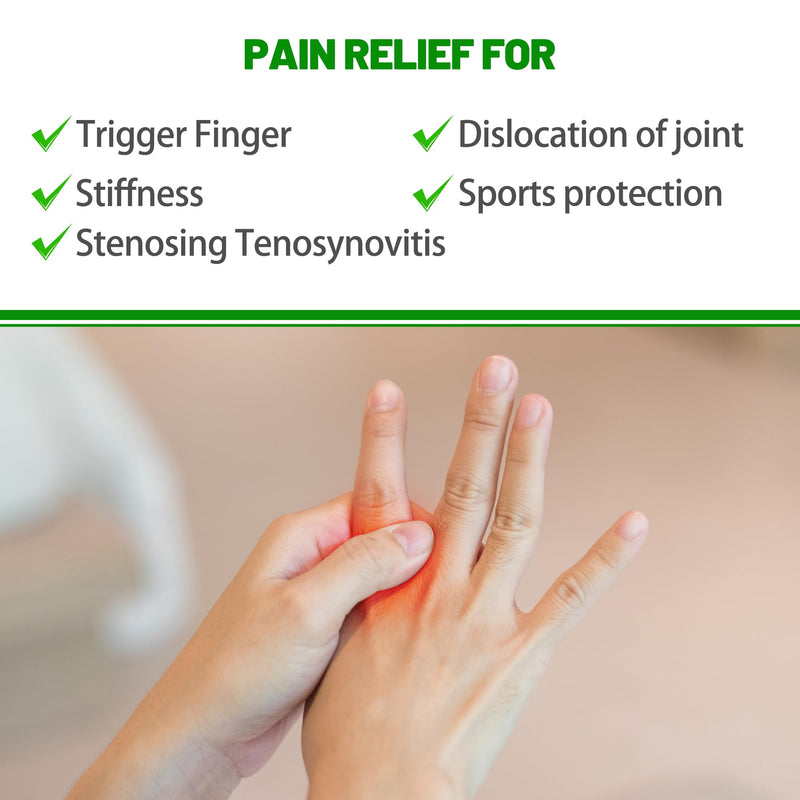 Finger Protection Sports Finger Support Pack Of 2 Finger Stabilizer With Adjustable Attachment Strap For Sports Injuries Arthritis Pain Finger Bandage Soft Finger Splint Neoprene Finger Support - NewNest Australia