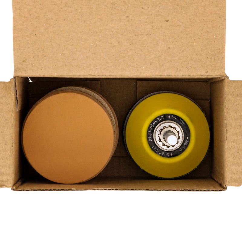 Dura-Gold Premium 2" Gold Hook & Loop Sanding Discs Variety Pack Box - 40, 60, 80, 120, 220, 320, 400, 600, 800, 1000 Grit (5 Sheets Each, 50 Total) & Drill Backing Plate, Automotive, Woodworking - NewNest Australia