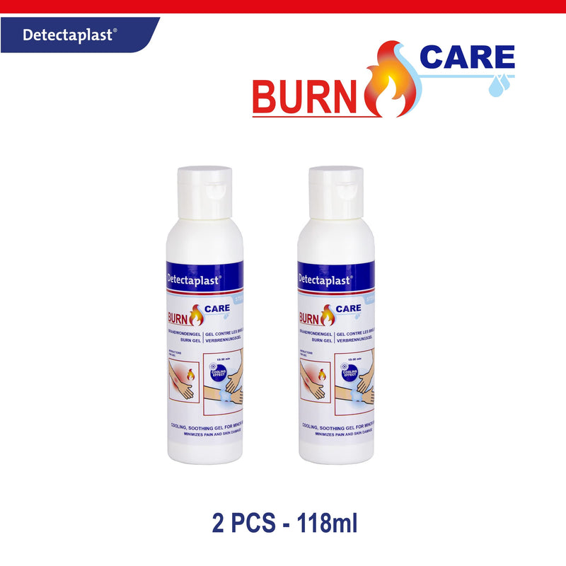 Detectaplast Brand And Wound Gel For Burns (118 Ml, Pack Of 2) - Hydrogel Burning Ointment For Strong Burns - Water-Based Burning Gel For Burns - Cooling Hydrogel Cream - NewNest Australia