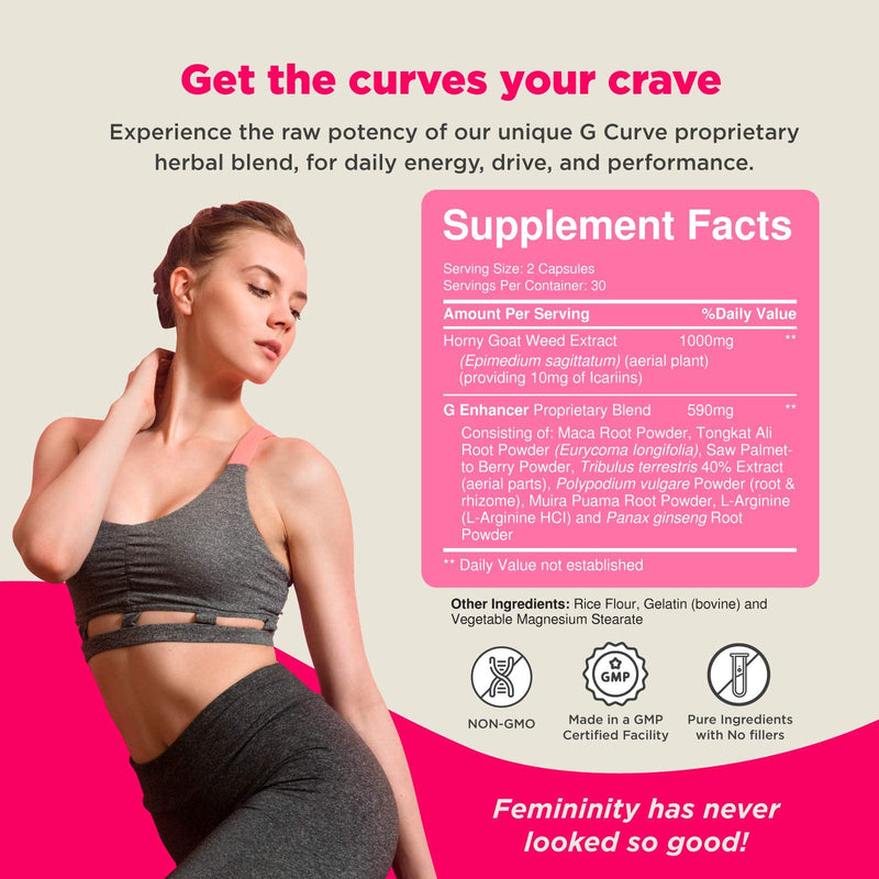 Pure & Potent Butt Enhancer + Breast Enhancement Pills With Horny Goat Weed For Libido + Improve Breast Shape and Size as well as Increasing the Size Of Your Buttocks With Big Booty Pills - NewNest Australia
