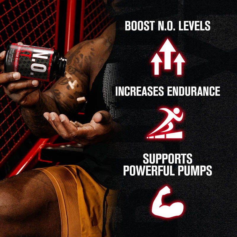 N.O. XT Nitric Oxide Supplement with Nitrosigine L Arginine & L Citrulline for Muscle Growth, Pumps, Vascularity, & Energy - Extra Strength Pre Workout N.O. Booster & Muscle Builder - 90 Veggie Pills 90 Count (Pack of 1) - NewNest Australia