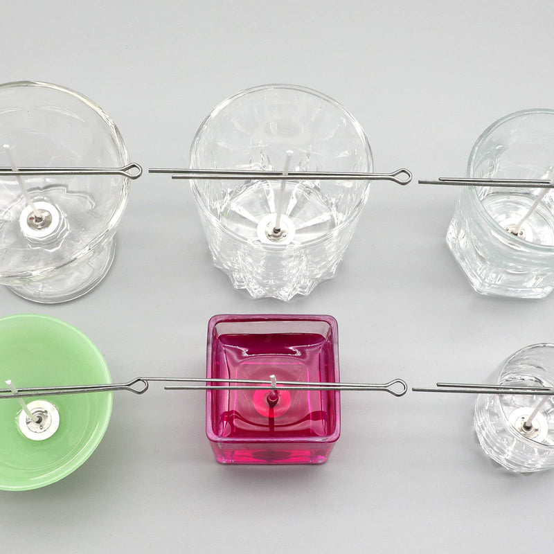 25pcs 4.7 Inch Metal Wick Centering Device, Elastic Wick Holders for Candle Making by RAPUDA - NewNest Australia